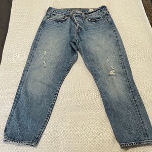 Levi's Blue Straight Leg Women's Jeans